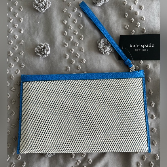 Kate Spade Ava Wristlet Summer Night Blue NEW - Picture 4 of 10